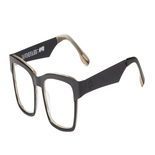 عینک طبی مدل اسپای SPY Brandoval 50 Black Horn - Image 2