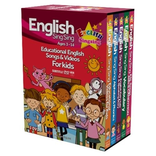دی وی دی کودک 5 عددی DVD ENGLISH Singsing کد 5064