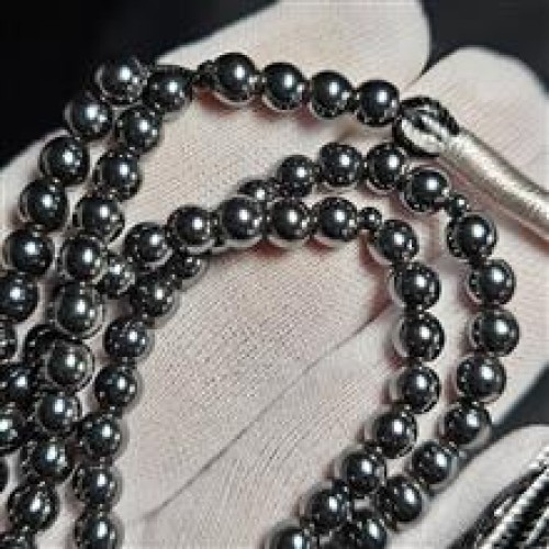 خرید تسبیح 101 دانه حدید معدنی کد37792 وردسا