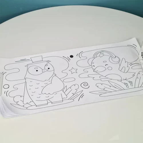 رنگ آمیزی متری سه ساله ها طرح حیوانات کد P/677834/A