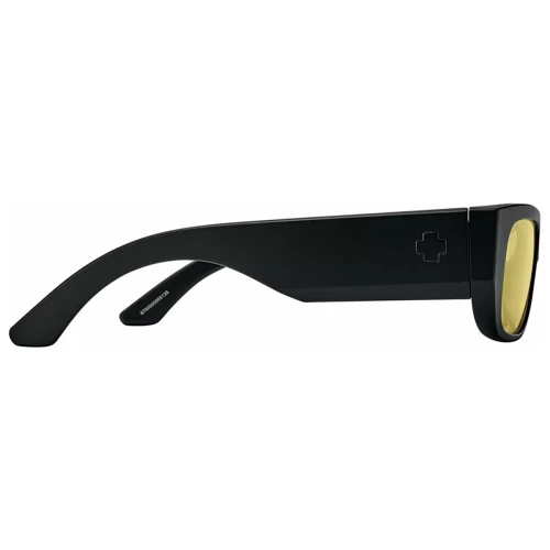 عینک آفتابی اسپای مدل SPY Genre Matte Black Happy Yellow - Image 3
