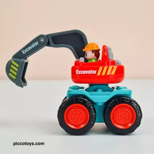 ماشین اسباب بازی بیل مکانیکی HUILE TOYS مدل P/A3116C/BM