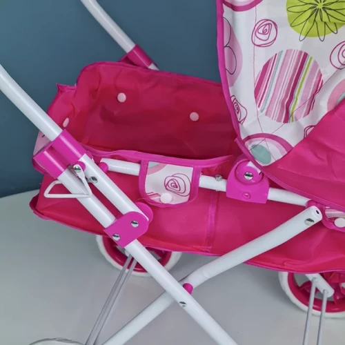 کالسکه عروسک طرح گل کد P/81661/B