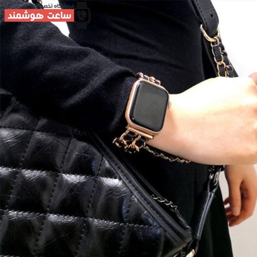 بند کارتیر و چرم اپل واچ - Apple Watch Cartier & Leather Strap - Image 4
