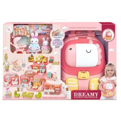 اسباب بازی خانه خرگوش مدل کوله پشتی BAY DREAMY کد 6701