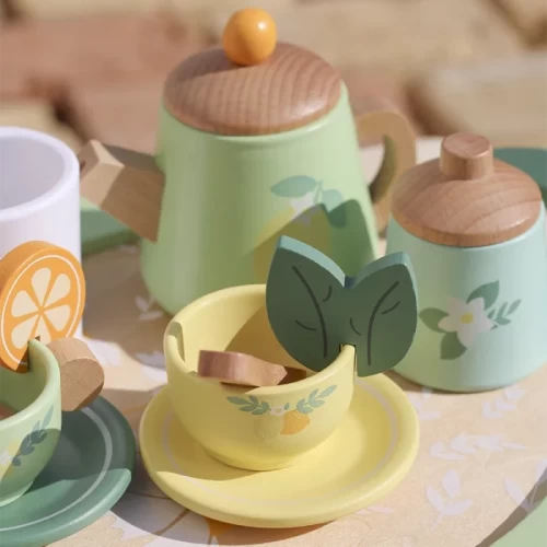 ست عصرانه خوری چوبی کلاسیک ورلد Vintage Afternoon Tea Set classic world کد 50576