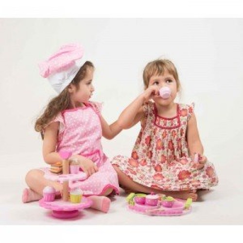 ظرف شیرینی چوبی Classic World مدل 4113 cupcake Stand