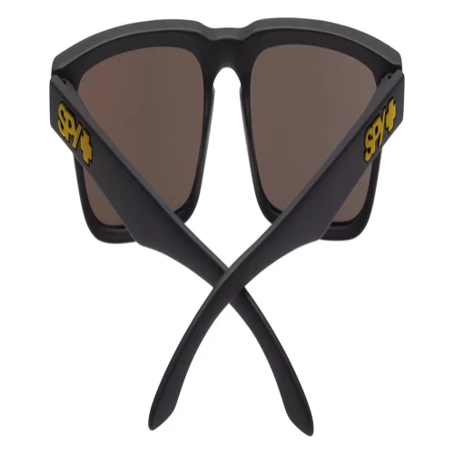 عینک آفتابی اسپای SPY HELM AF SOFT MATTE BLACK-HAPPY BRONZE W/GOLD MIRROR - Image 5