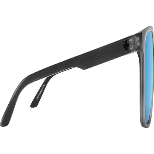 عینک آفتابی اسپای SPY Czar Matte Black Ice - HD Plus Gray Green Polar with Light Blue Spectra Mirror - Image 3