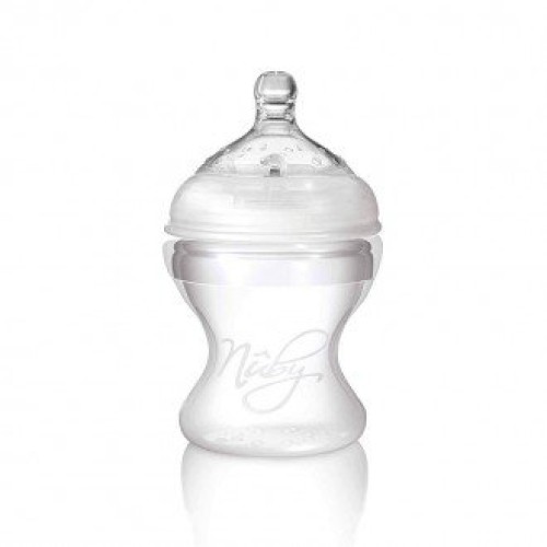 طلق سیلیکون نرم nuby 150mlطلق سیلیکون نرم 150ml مدل Nuby 67016