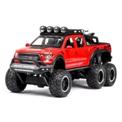 خرید و قیمت ماکت ماشین عقب کش مدل فورد Ford Rapator قرمز