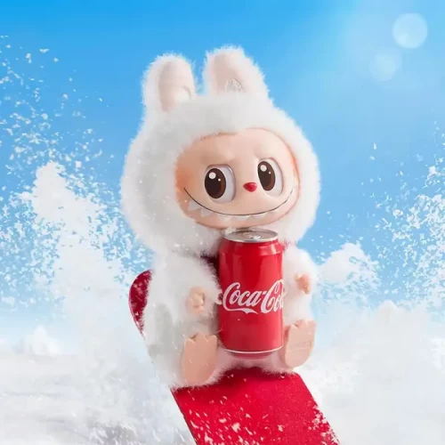 عروسک شانسی لبوبو کوکاکولا مدل LABUBU THE MONSTERS COCA-COLA کد 6786326
