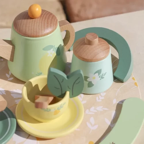 ست عصرانه خوری چوبی کلاسیک ورلد Vintage Afternoon Tea Set classic world کد 50576