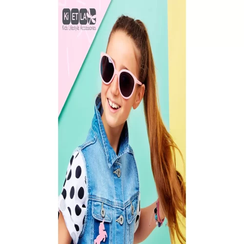 عینک آفتابی بچه‌گانه Kietla Sun Buzz Pink - Image 4