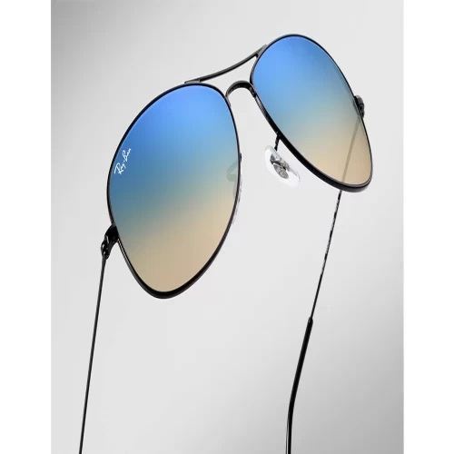 عینک آفتابی RayBan 3362 Cockpit Black Blue Gradient Flash - Image 5