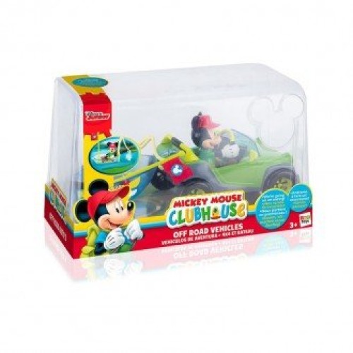 ویژگی های ماشین آف رود میکی موس با قایق imc toys مدل 181885