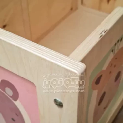 خرید و قیمت باکس چوبی اسباب بازی
