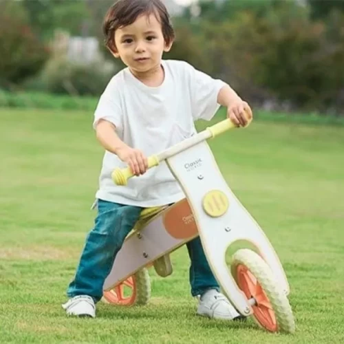 دوچرخه تعادلی چوبی کلاسیک ورلد classic world Balance Bike کد 60002