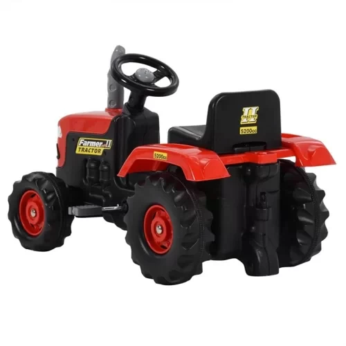 تراکتور پدالی قرمز Dolu کد 8050
