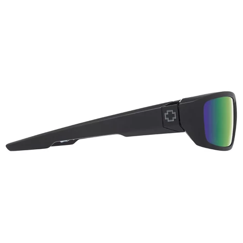 عینک آفتابی اسپای مدل SPY Dirty Mo Matte Black - HD Plus Bronze Polar with Green Spectra Mirror - Image 4