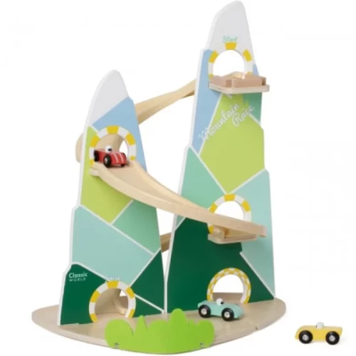 ریسینگ ماشین چوبی کلاسیک ورلد classic world Mountain Racer کد 20231