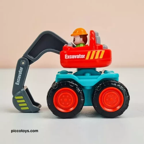 ماشین اسباب بازی بیل مکانیکی HUILE TOYS مدل P/A3116C/BM