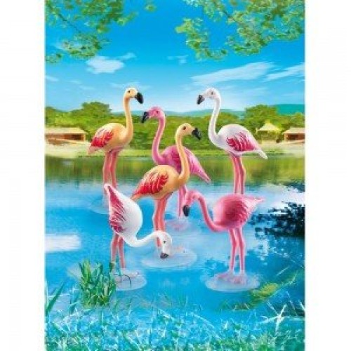 خانواده شتر مرغ پلي موبيل مدل ostriches with nest pm 6646