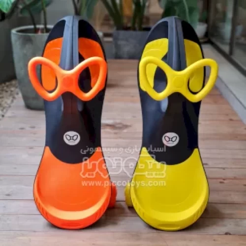سه چرخه لوپ کار چرخ ژله ای چراغدار مشکی نارنجی کد PCH1861