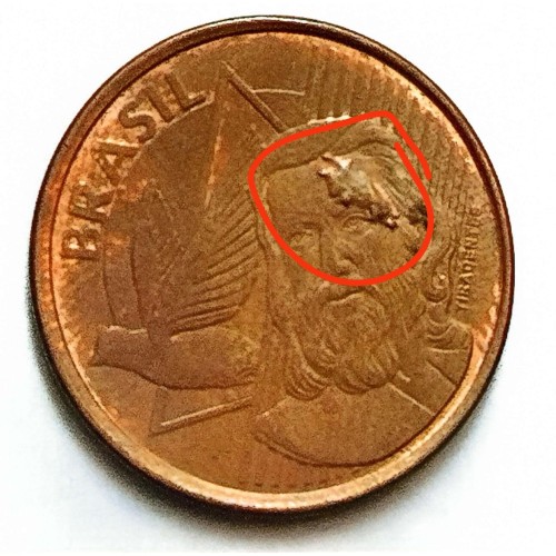 سکه برزیل 5 سنتاووس ضرب ناقص 2009 - کد 4616