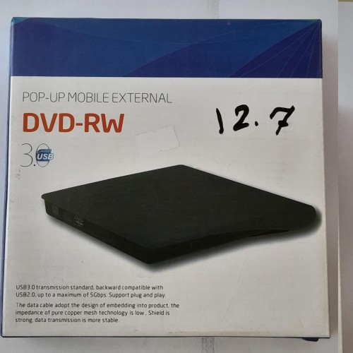 خرید باکس DVD رایتر لپ تاپ USB 3.0 12.7 سانتی‌متر