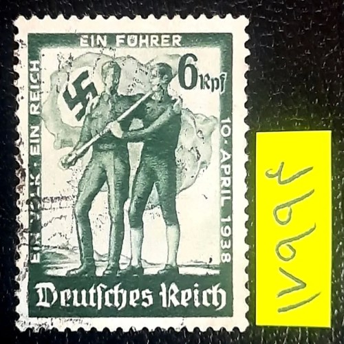 فروش تمبر کلاسیک رایش 1938 و مهر ارزشمند