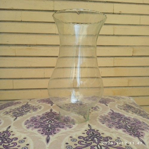 فروش شیشه حباب گردسوز لاله ای دهانه 5 سانت