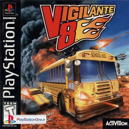 فروش بازی پلی استیشن 1 Vigilante 8 با هدیه ویژه