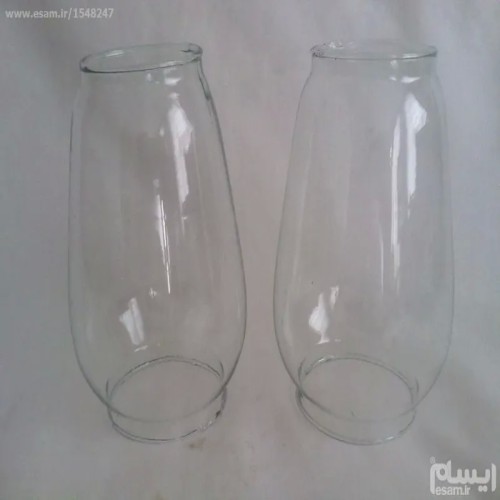 فروش شیشه ی فانوس ارتفاع 15 سانت