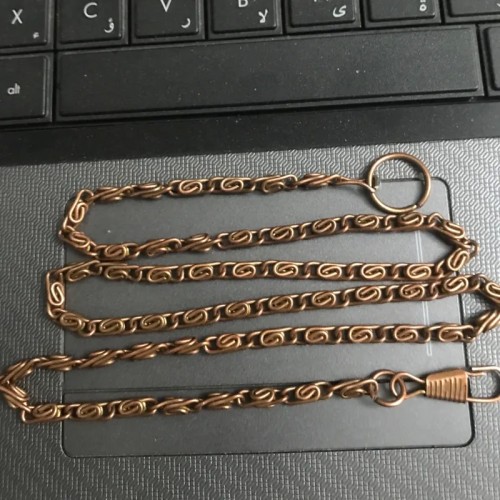 فروش زنجیر ساعت جیبی قدیمی انتیک با طراحی زیبا