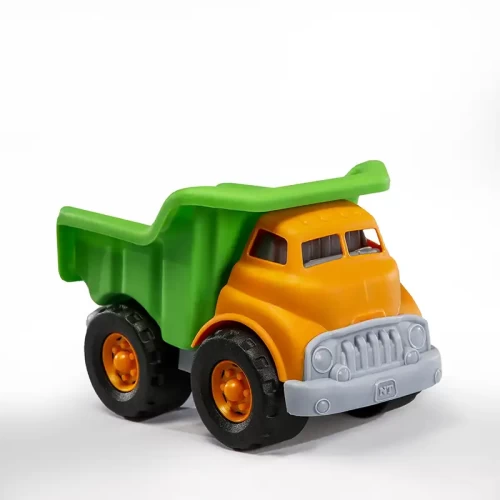 اسباب بازی کامیون خاکریز نارنجی سبز - کد P/300048/A