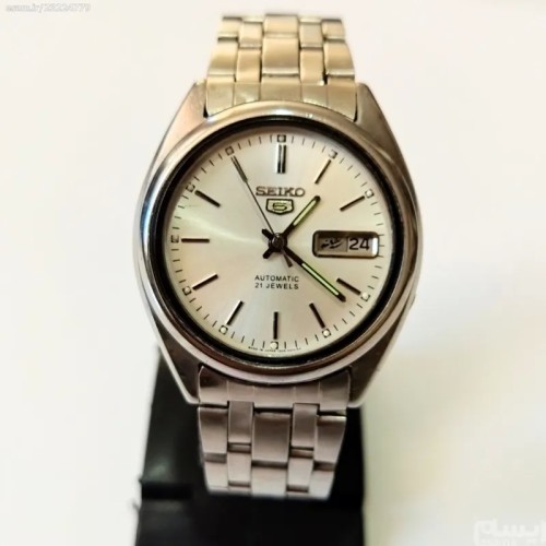 فروش ساعت مچی قدیمی اتوماتیک سیکو پنج ساخت ژاپن