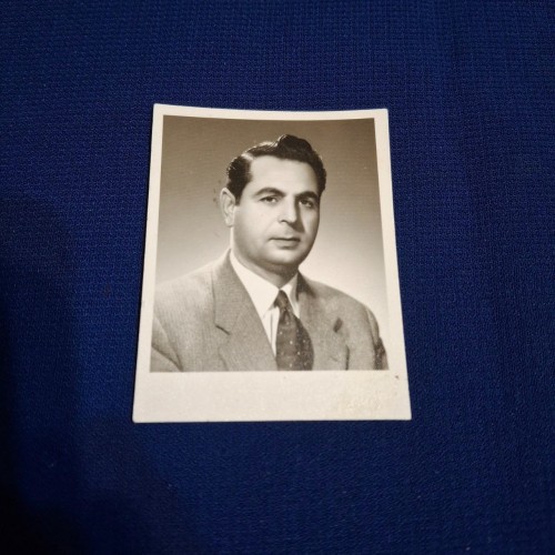 عکس قدیمی پرسنلی آقای قطاب زاده دهه ۳۰ کمیاب