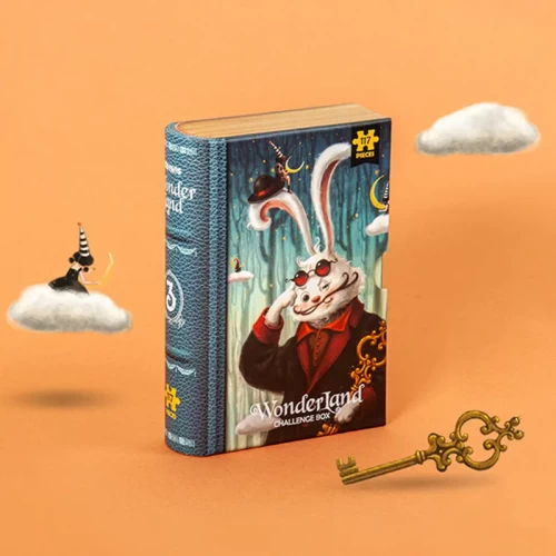 پازل کودک KID FANS مدل خرگوش Wonder Land