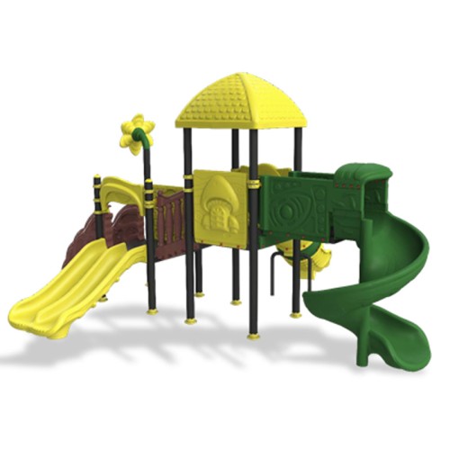 سرسره کودک فضای باز کد PS1210 با طراحی ایمن و مقاوم