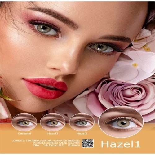 لنز رنگی نیو ویژن PRO لوناتو با سایز 14mm و آبرسانی 42%