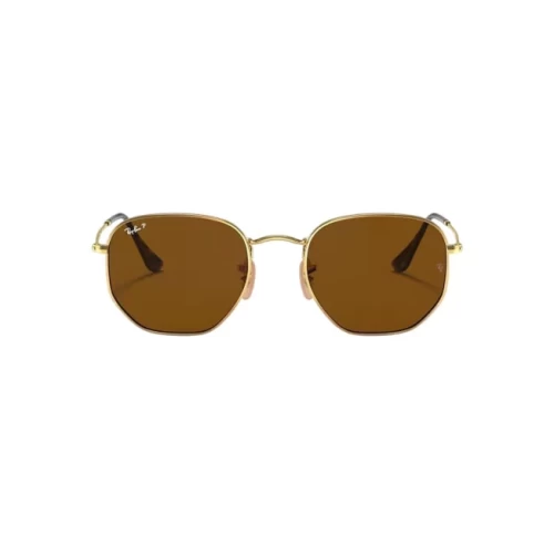 عینک آفتابی ریبن RayBan RB3548N لوناتو با فریم طلایی
