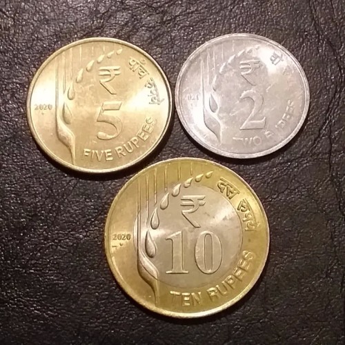 فروش ست 3 تایی سکه های جدید هند با بهترین قیمت