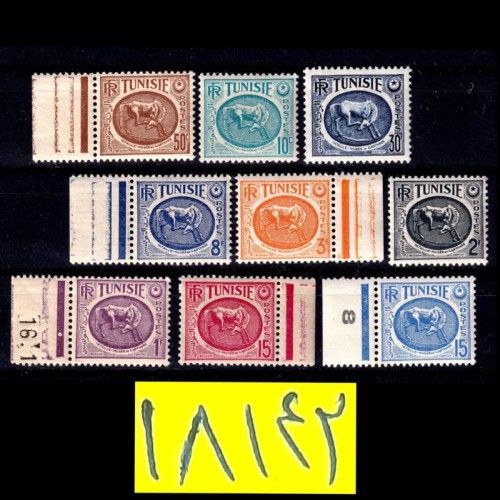 فروش سری تمبر کمیاب و کلاسیک تونس با بهترین قیمت