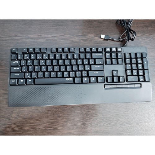 کیبورد و موس سیمی RAPOO NX2000 با طراحی ارگونومیک و مقاوم