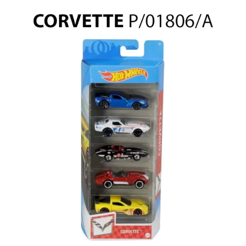 ماشین اسباب بازی کوچک Hot Wheels مجموعه 5 عددی
