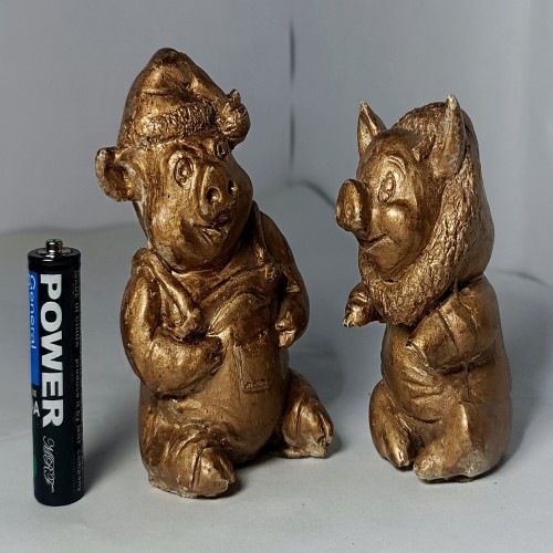 خرید 2 عدد خوکی با مزه شیک وردسا - دکوری بامزه و طلایی