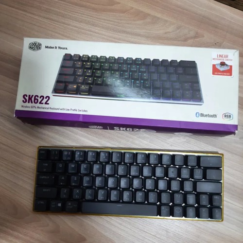 فروش کیبرد مکانیکال خاص کولرمستر SK622 معیوب با بلوتوث