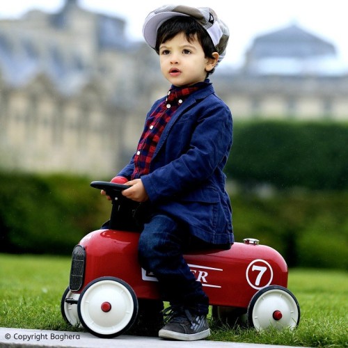 ماشین پایی فلزی Racer Red Baghera 801