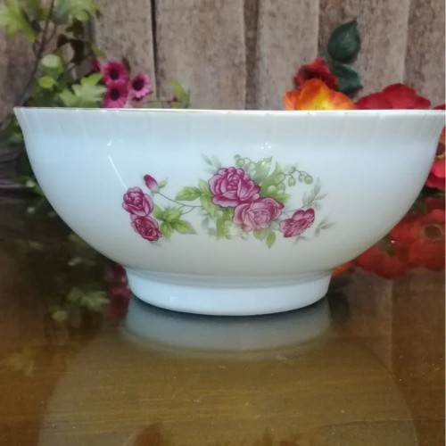 فروش کاسه گلسرخی آبگوشت خوری با قطر ۱۸ سانت